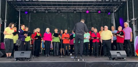 Bild von Michael Jäink Rainbow Gospel Chor Neheim